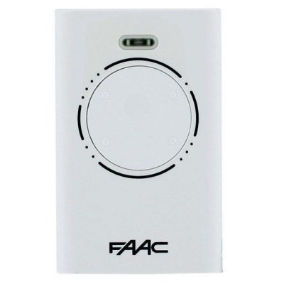 FAAC XT4 433 SLH LR Брелок-передатчик 433 МГц 4-канальный белого цвета 